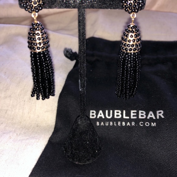 BEAUTIFUL Bauble Bar Tassel Drop Earrings - Picture 3 of 6